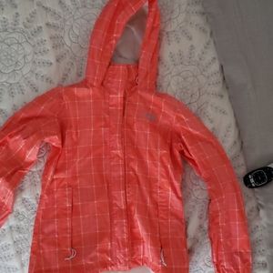 North face rain coat